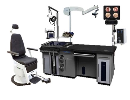 NEW CHAM CU 5000 Full Set - CHAMMED ENT Workstation Unit