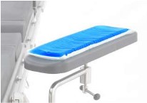 OM-420 - Arm Rest, Silicone, Single / 25x125x405mm