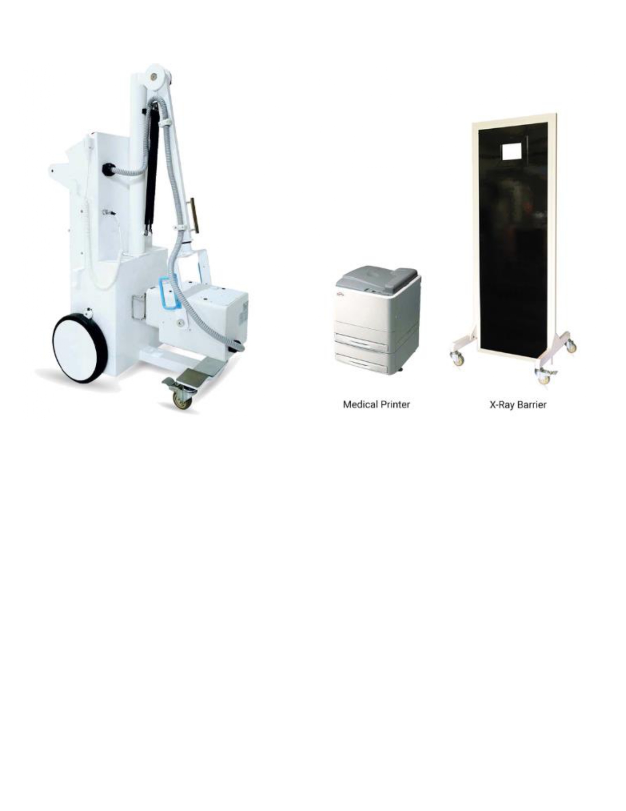 MOBILE HIGH FREQUENCY RADIOLOGY SYSTEM 100mA WITH PRINTER