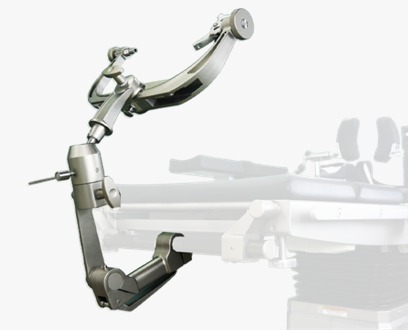 JMT 01-02-01-14 Neurosurgery Head Rest with Pin & Horseshoe Head Rest