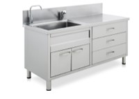 Baby Washing Table / 650x650x1100 mm - 40885