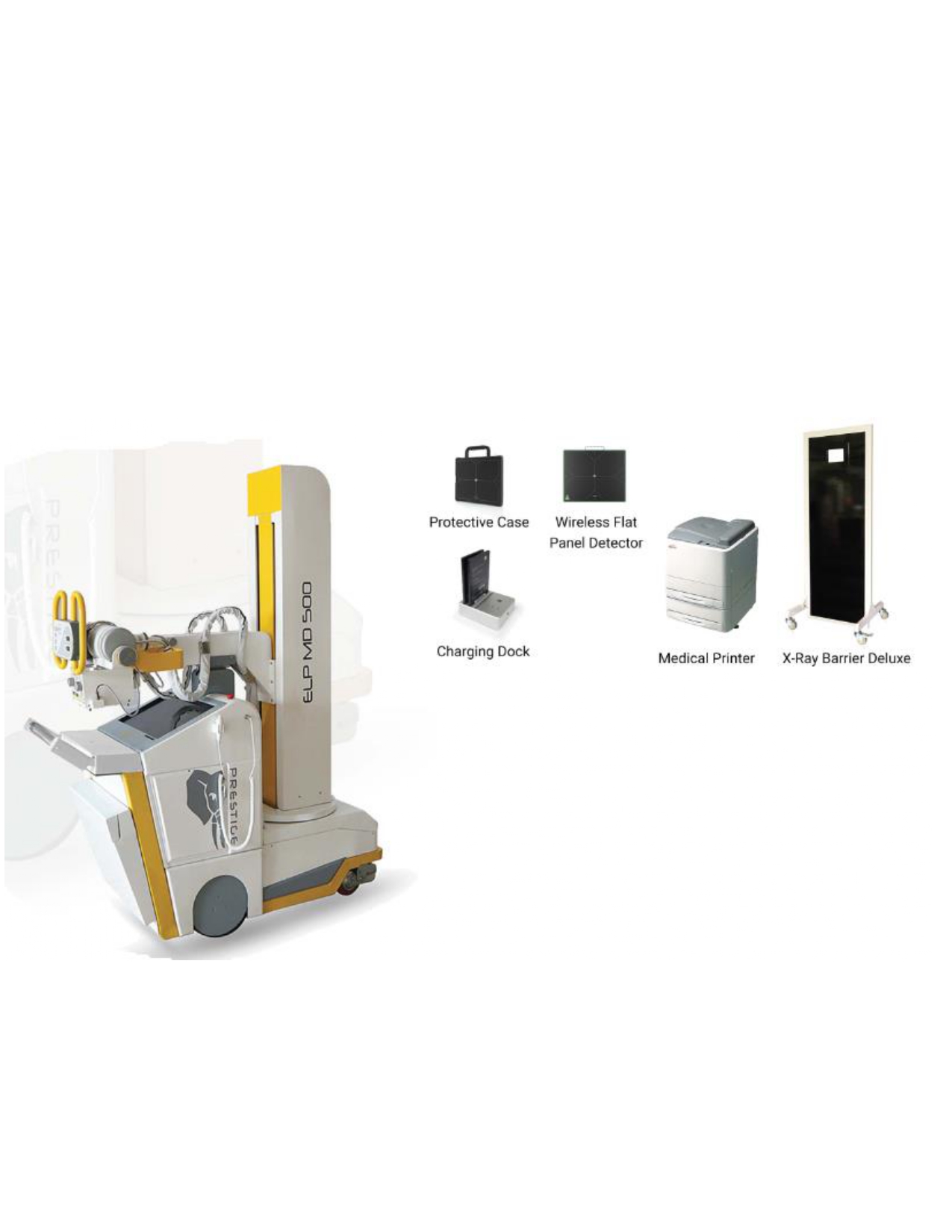 ELEPHANT PRESTIGE X-RAY MOBILE DR + PRINTER